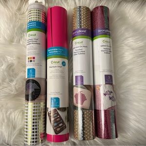 Cricut iron on and premium vinyl
